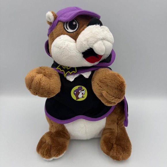 BUC-EE'S Other - Buc-ee's Plush Toy Kids 12 Inch Brown Vampire Halloween Buc-ee Beaver Mascot